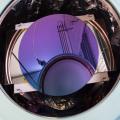 Silicon wafer coated using circular FFE magnetron