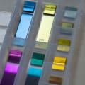 Optical coatings with colour control for decorative applications